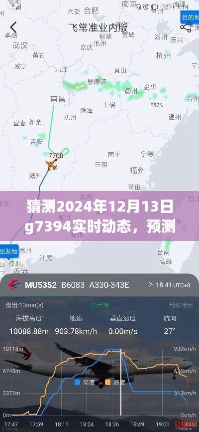 建议,揭秘未来动态,预测G7394航班在2024年12月13日的实时动态与潜在趋势分析。