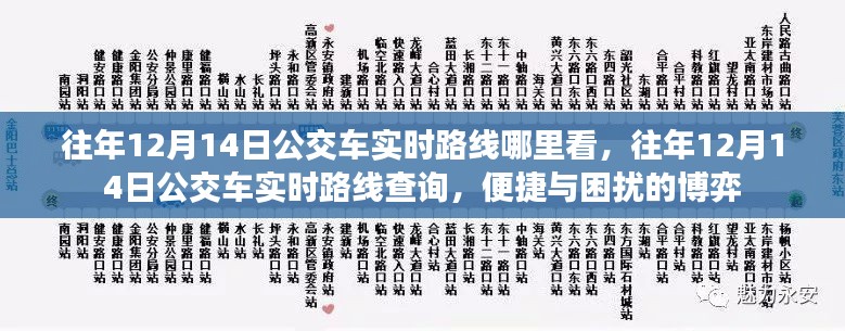 往年12月14日公交车实时路线查询，便捷与困扰的博弈，实时路线查询指南
