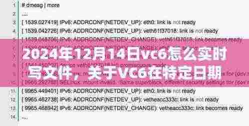 关于VC6在特定日期实时写文件的探讨，方法与观点分析指南