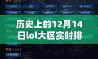 历史上的12月14日LOL大区实时排名概览及分析