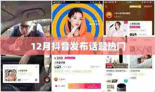 抖音话题热门榜单揭秘，揭秘十二月热门话题