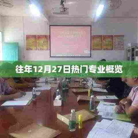 往年12月27日热门专业盘点