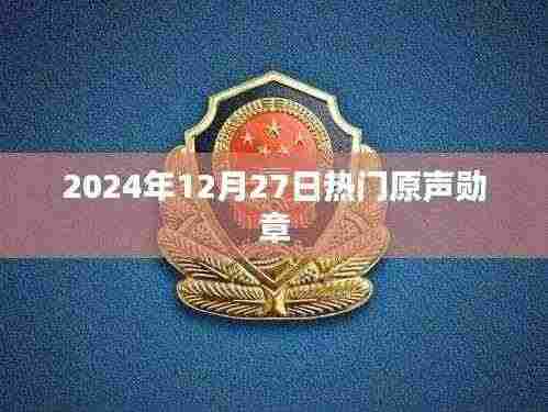 2024年热门原声勋章揭晓，荣耀时刻！