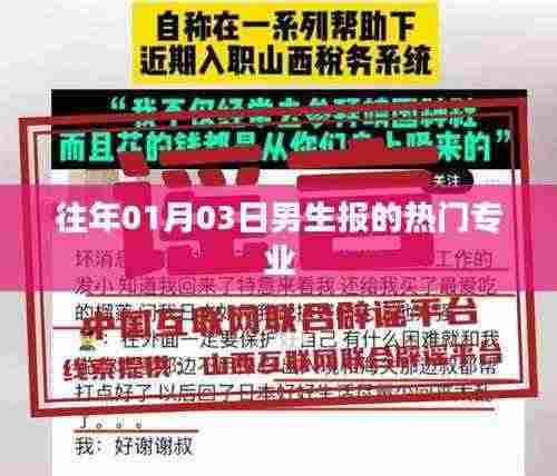 男生热门专业报考榜单揭晓