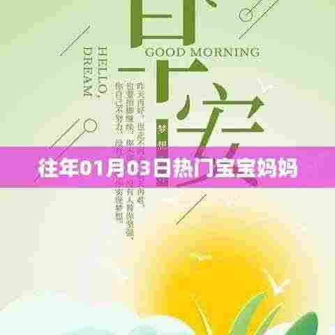 宝宝妈妈热门话题回顾，历年1月3日聚焦新生儿家庭