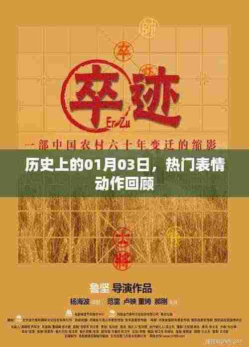 历史上的今天，一月三日热门表情动作回顾