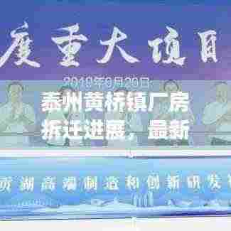 泰州黄桥镇厂房拆迁进展，最新消息揭秘拆迁计划！