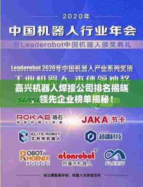 嘉兴机器人焊接公司排名揭晓,领先企业榜单揭秘!