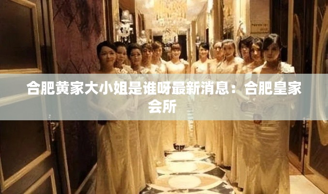 合肥黄家大小姐是谁呀最新消息：合肥皇家会所 