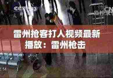 雷州抢客打人视频最新播放：雷州枪击 
