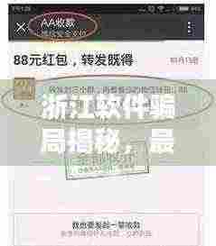 浙江软件骗局揭秘，最新案例曝光！