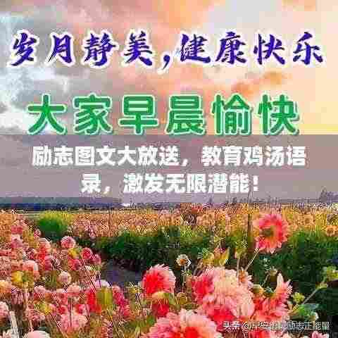 励志图文大放送，教育鸡汤语录，激发无限潜能！