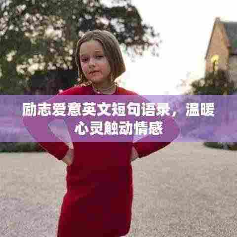 励志爱意英文短句语录，温暖心灵触动情感