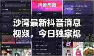沙湾最新抖音消息视频，今日独家爆料，不容错过！