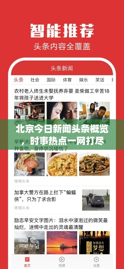北京今日新闻头条概览，时事热点一网打尽