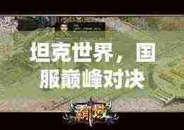 坦克世界，国服巅峰对决，谁主沉浮？