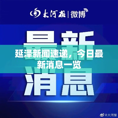 延泽新闻速递，今日最新消息一览