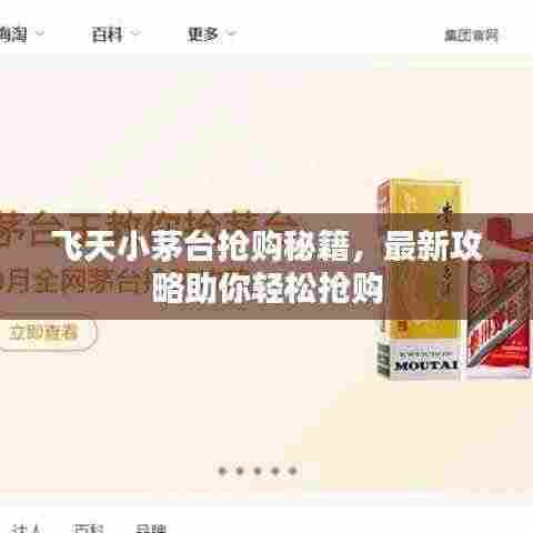 飞天小茅台抢购秘籍，最新攻略助你轻松抢购