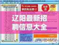 辽阳最新招聘信息大全，今日职位一网打尽