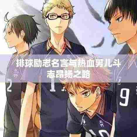 排球励志名言与热血男儿斗志昂扬之路