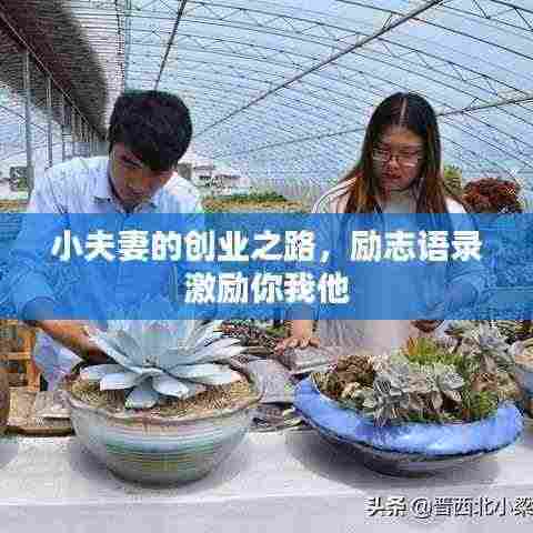小夫妻的创业之路，励志语录激励你我他