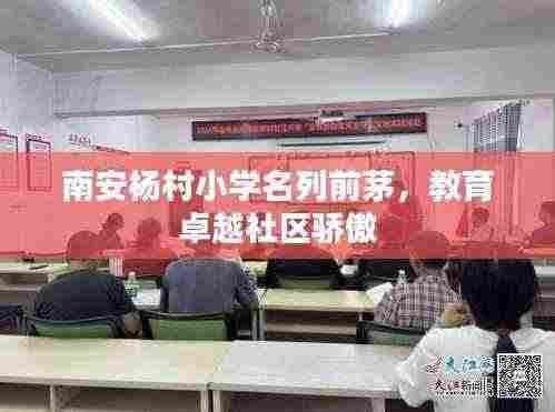 南安杨村小学名列前茅，教育卓越社区骄傲