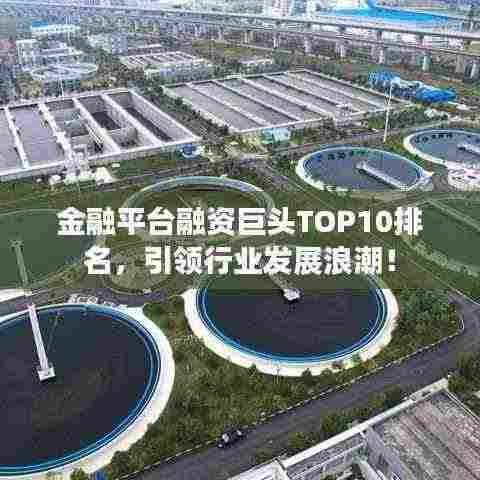 金融平台融资巨头TOP10排名，引领行业发展浪潮！