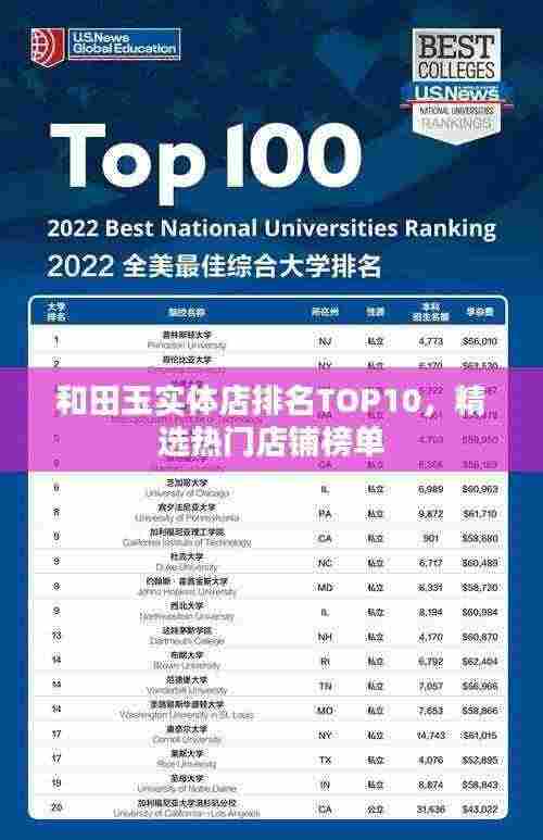 和田玉实体店排名TOP10，精选热门店铺榜单