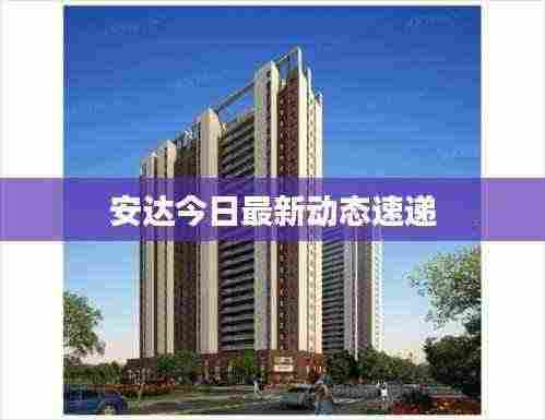 安达今日最新动态速递
