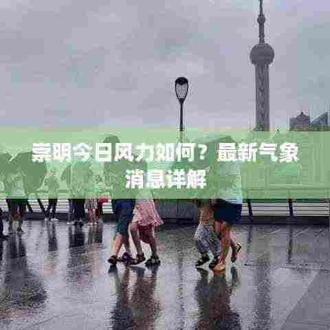 崇明今日风力如何？最新气象消息详解