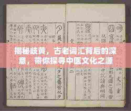 揭秘歧黄，古老词汇背后的深意，带你探寻中医文化之源