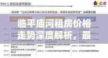 临平庙河租房价格走势深度解析，最新分析报告出炉！
