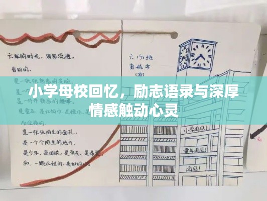 小学母校回忆，励志语录与深厚情感触动心灵