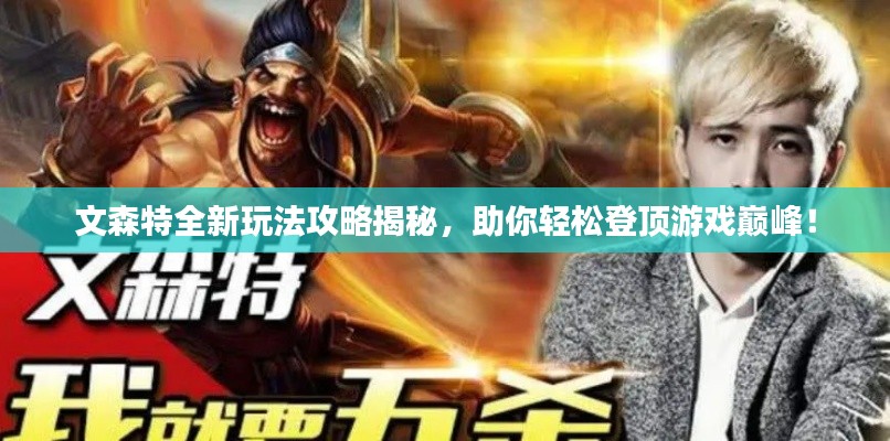 文森特全新玩法攻略揭秘，助你轻松登顶游戏巅峰！