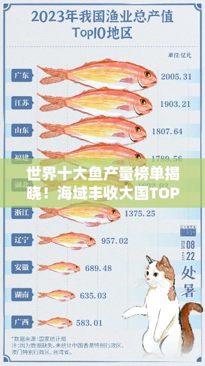 世界十大鱼产量榜单揭晓！海域丰收大国TOP榜单不容错过