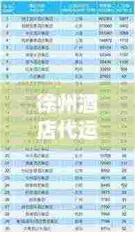 徐州酒店代运营公司排行榜及影响力深度解析