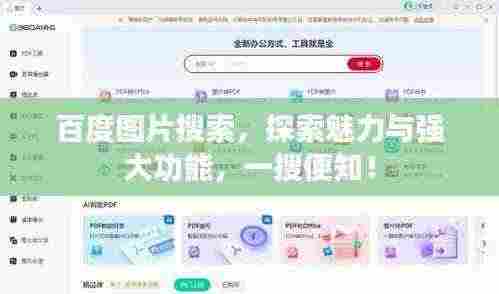 百度图片搜索，探索魅力与强大功能，一搜便知！