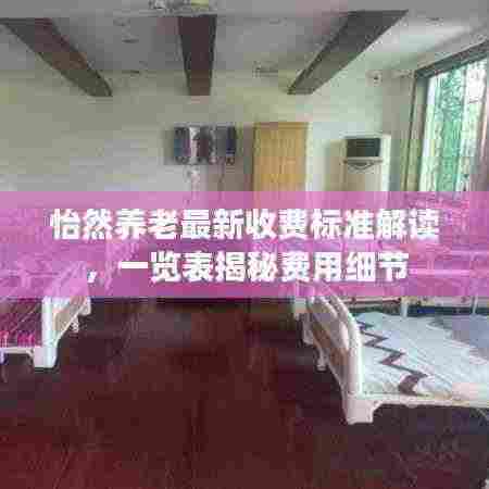 怡然养老最新收费标准解读，一览表揭秘费用细节