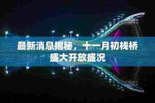 最新消息揭秘，十一月初栈桥盛大开放盛况