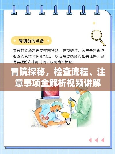 胃镜探秘，检查流程、注意事项全解析视频讲解