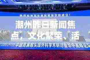 潮州昨日新闻焦点，文化繁荣、活动精彩与民生改善齐头并进