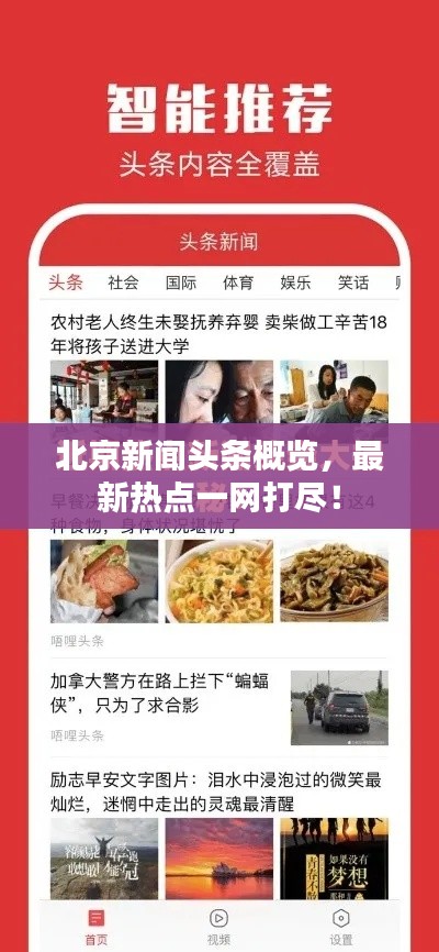 北京新闻头条概览，最新热点一网打尽！