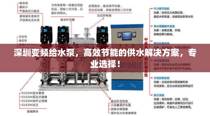 深圳变频给水泵，高效节能的供水解决方案，专业选择！