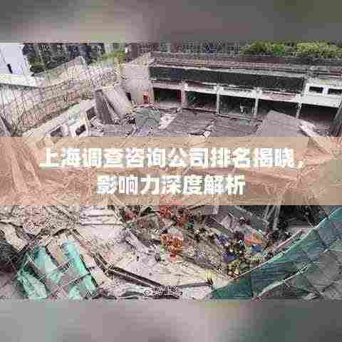 上海调查咨询公司排名揭晓，影响力深度解析