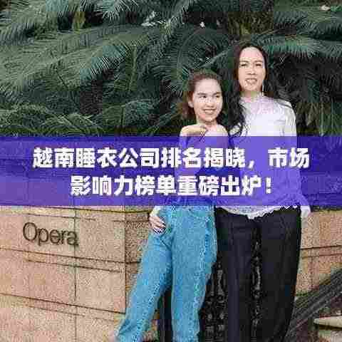 越南睡衣公司排名揭晓，市场影响力榜单重磅出炉！