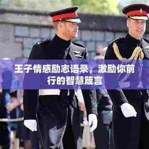 王子情感励志语录，激励你前行的智慧箴言