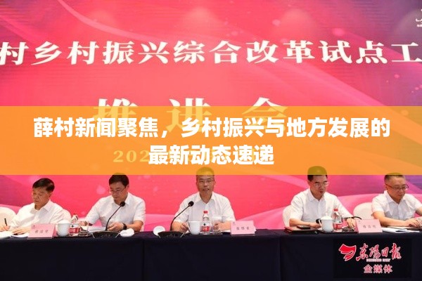 薛村新闻聚焦，乡村振兴与地方发展的最新动态速递